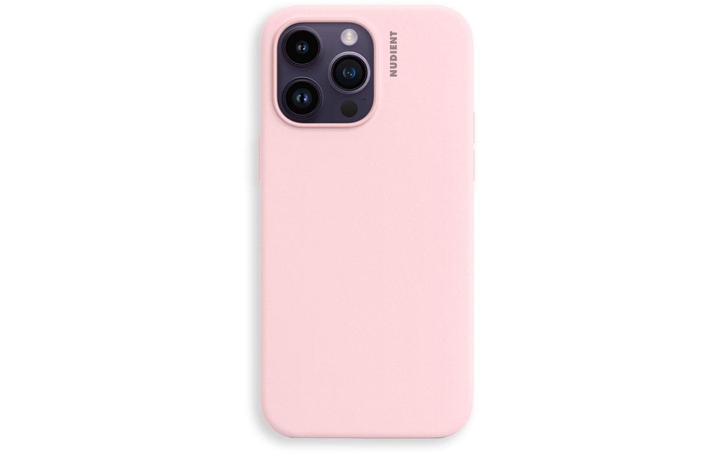 Nudient Coque arrière Base Case 14 Pro Max Baby Pink