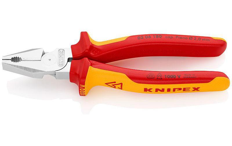Knipex Pince universelle mécanique 180 mm VDE