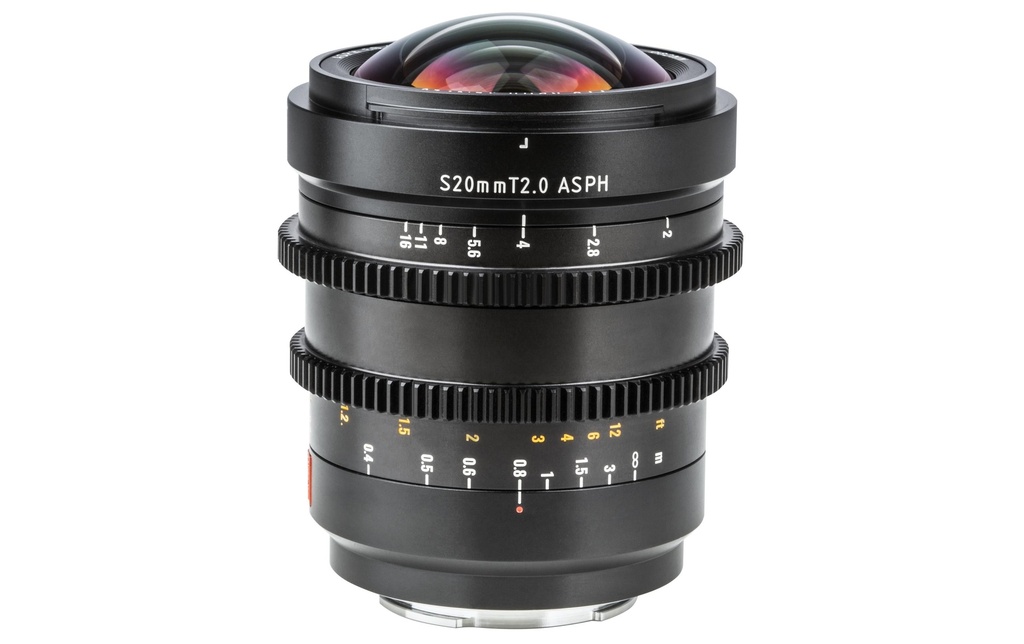 Viltrox Longueur focale fixe S 20mm T/2 Cine – Sony E-Mount