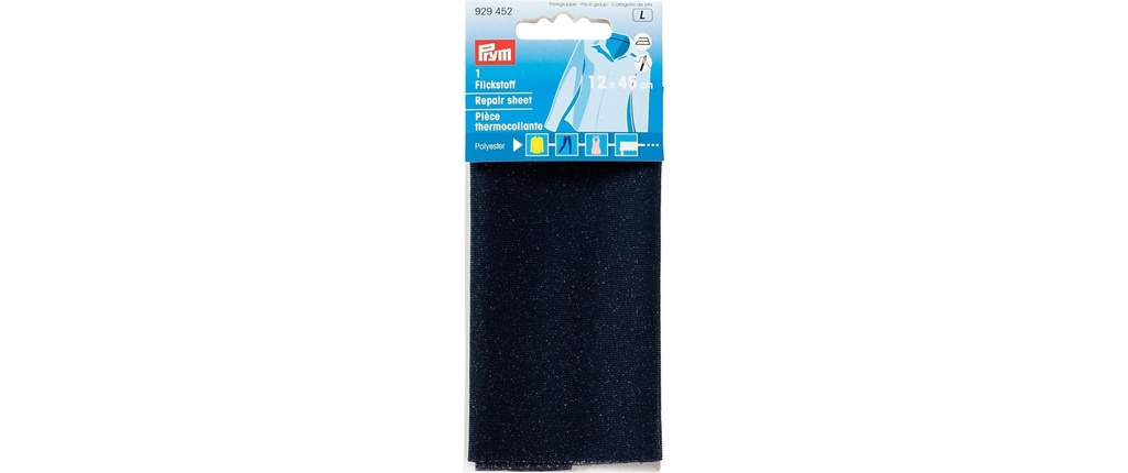 Prym Matériel de mise à jour 12 x 45 cm, fusible, marine