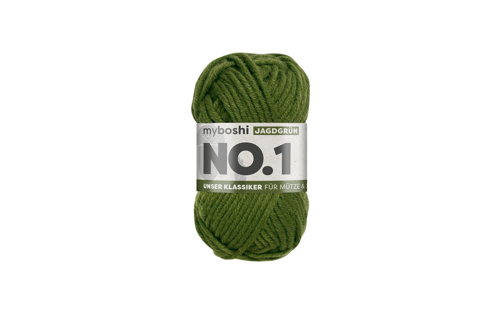 myBoshi Laine Nr.1 Vert chasse 50 g, 55 m
