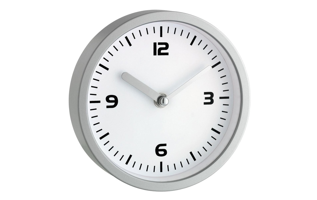 TFA Dostmann Horloge murale Argenté