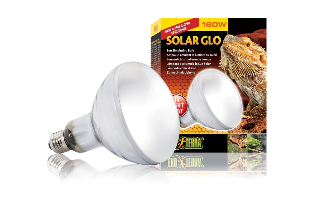 Exo Terra Lampe pour terrarium Solar Glo E27, 160W