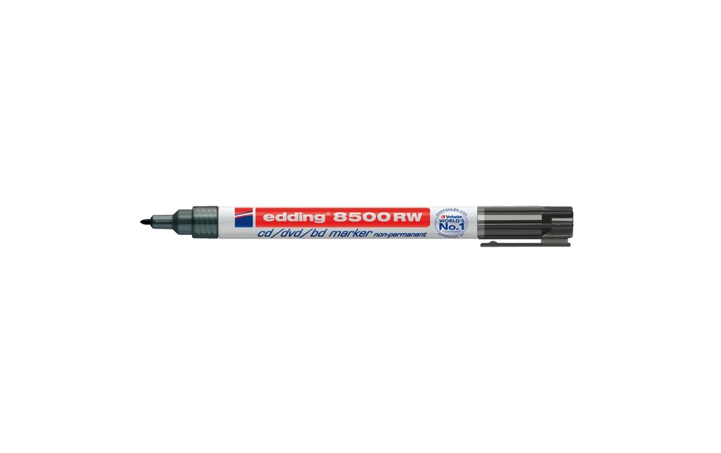 edding Marqueur CD/DVD 8500 RW Noir