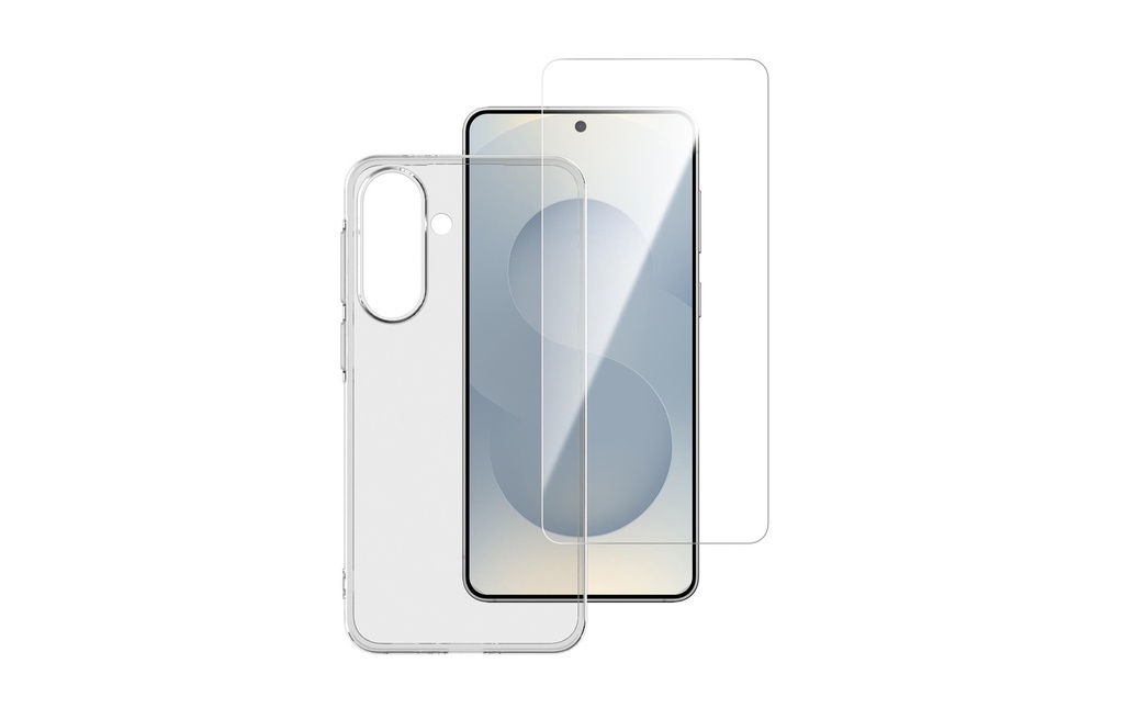 4smarts Kit de protection 360° pour Samsung Galaxy A57 5G Transparent