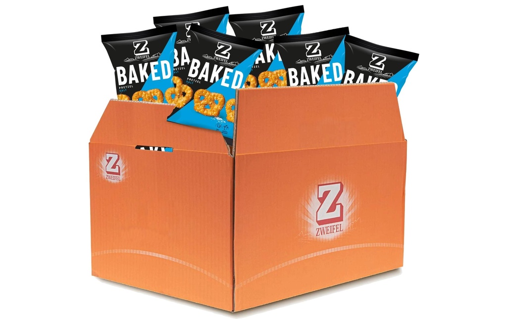 Zweifel Baked Pretzel Salt 24 x 40 g