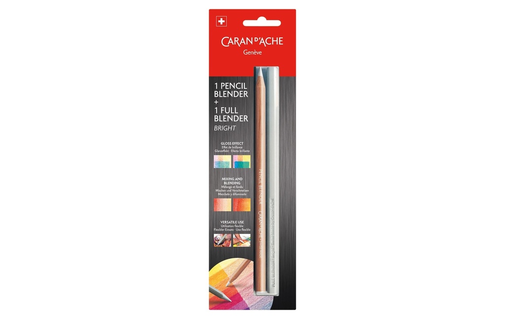 CARAN D'ACHE Fullblender Bright + stylo (2 pces)