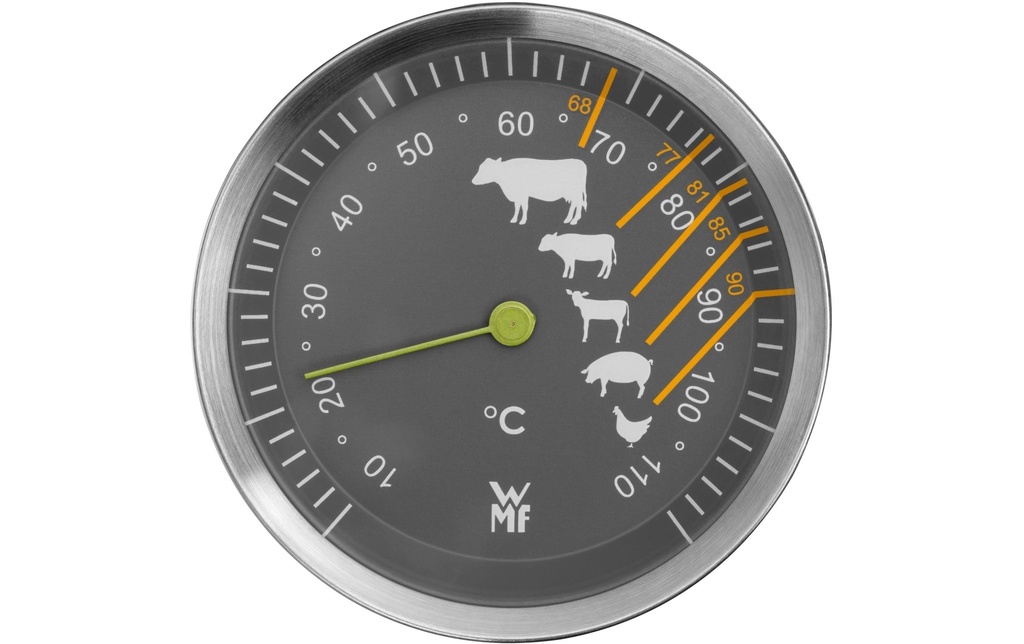 WMF Thermomètre à rôti  Scala Ø 6.3 cm, argent