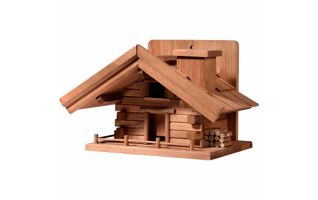dobar green label Distributeur de nourriture St. Moritz, 33 x 24.5 x 21 cm, bois