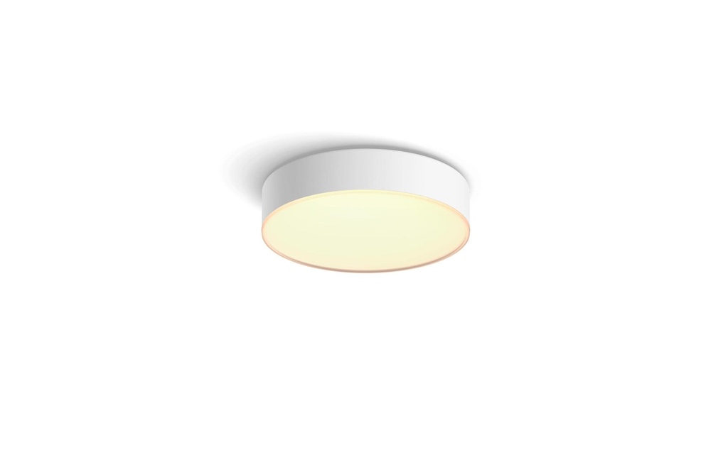 Philips Hue White Ambiance Enrave Plafonnier S Blanc + variateur d'intensité lumineuse