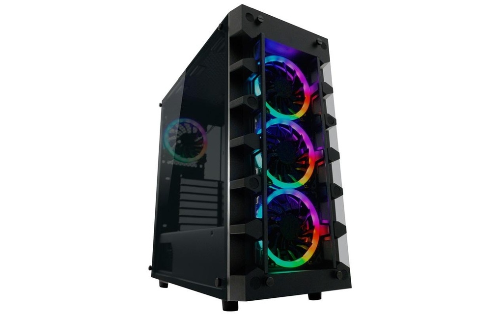 LC-Power Boîtier d’ordinateur Mini Tower LC-709B-ON Noir