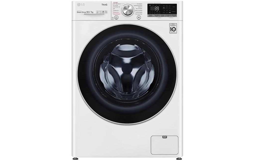 LG Lave-linge séchant V7WD107H2E 10.5 kg / 7 kg