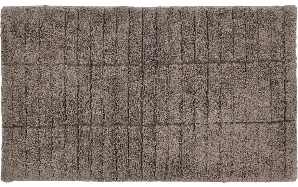 Zone Denmark Tapis de bain Tiles 50 x 80 cm, Taupe