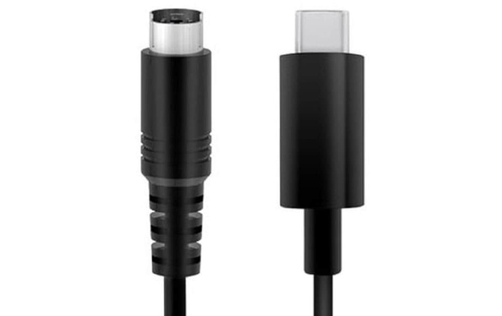 IK Multimedia Câble Câble USB-C vers mini-DIN 0.6 m
