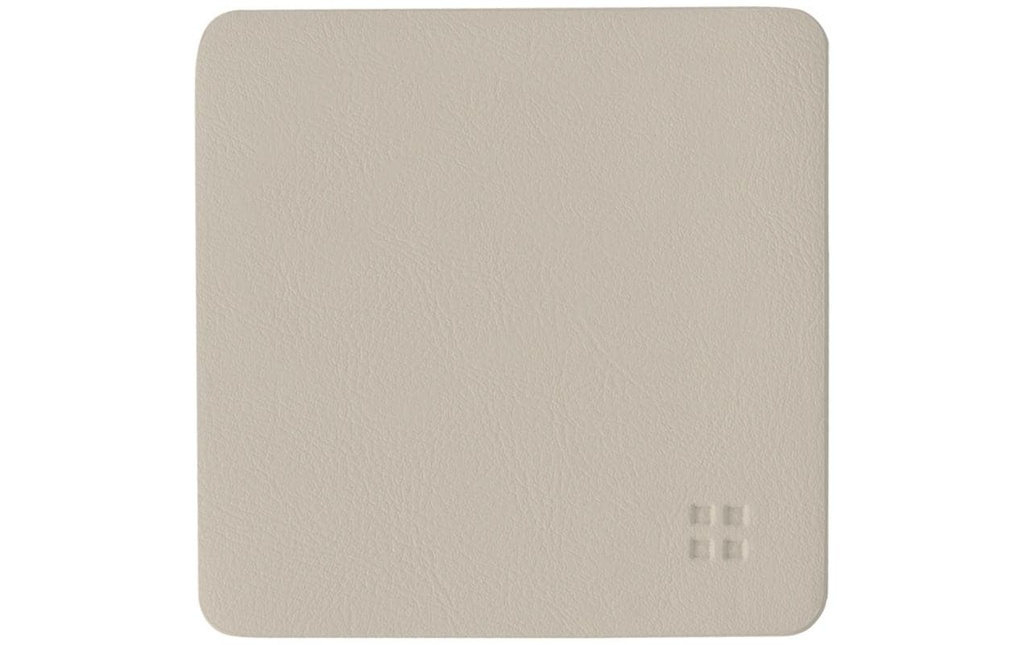Lunasol Dessous de verre Elements Ambiente 10 x 10 cm, Sabler