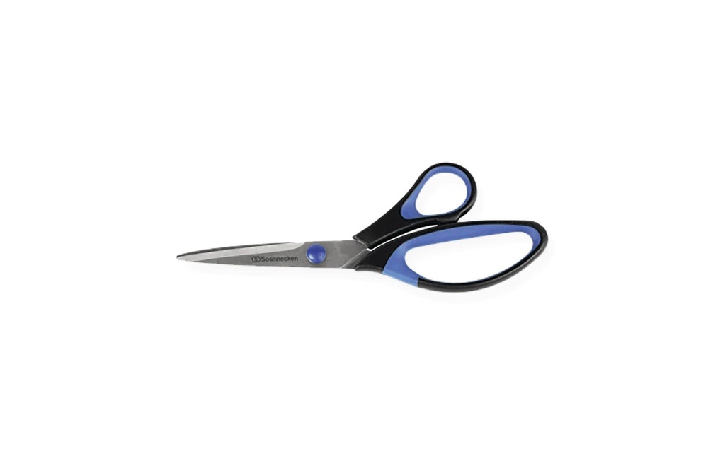Soennecken Ciseaux Softgrip 20 cm, Acier inoxydable, Droitiers