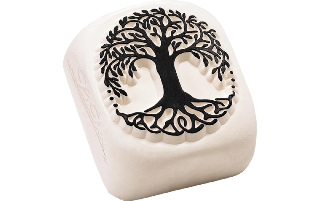 LaDot Tampon de tatouage Arbre de vie Large