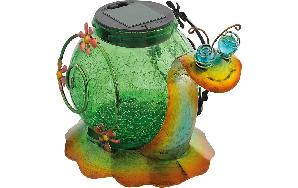 EGLO Leuchten Éclairage de jardin Lampe solaire décorative Escargot