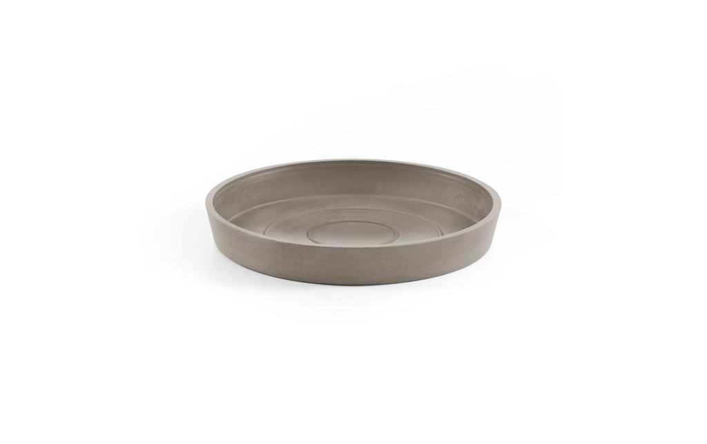 Ecopots Soucoupe Rond 20, French Taupe