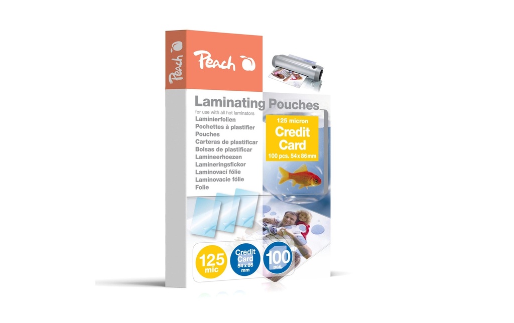 Peach Film laminé cartes de visite professionnelles