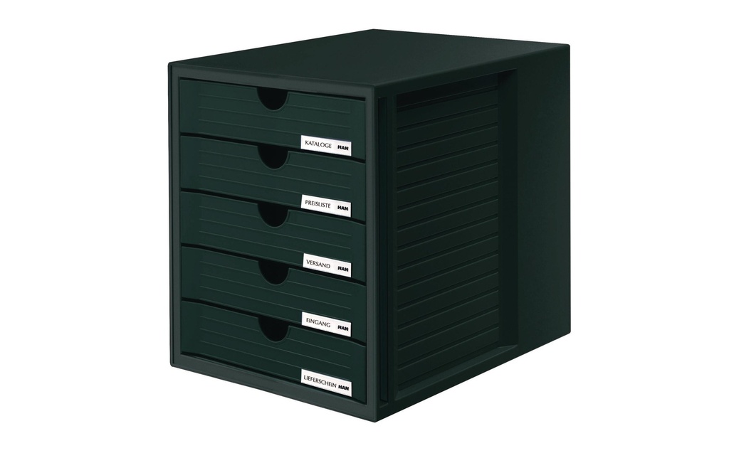 HAN Boîte à tiroirs Systembox A4 Schwarz