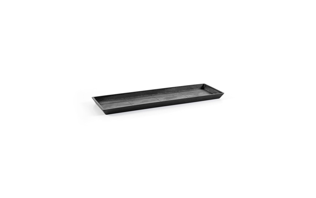Ecopots Dessous de plat Rectangular 80 Gris foncé