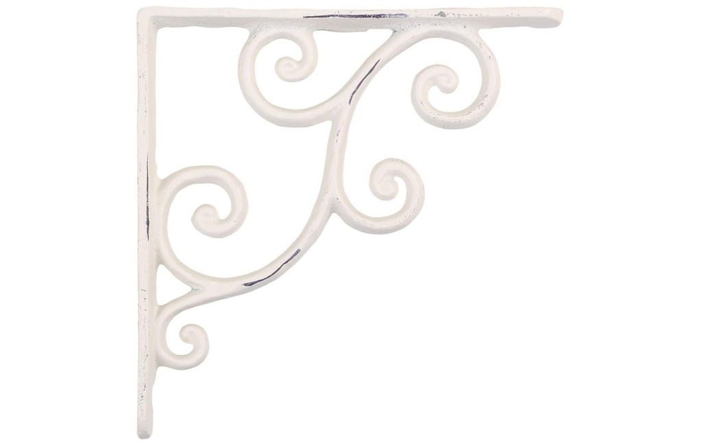 Chic Antique Support d'étagère Antique 14 x 14 cm, Crème
