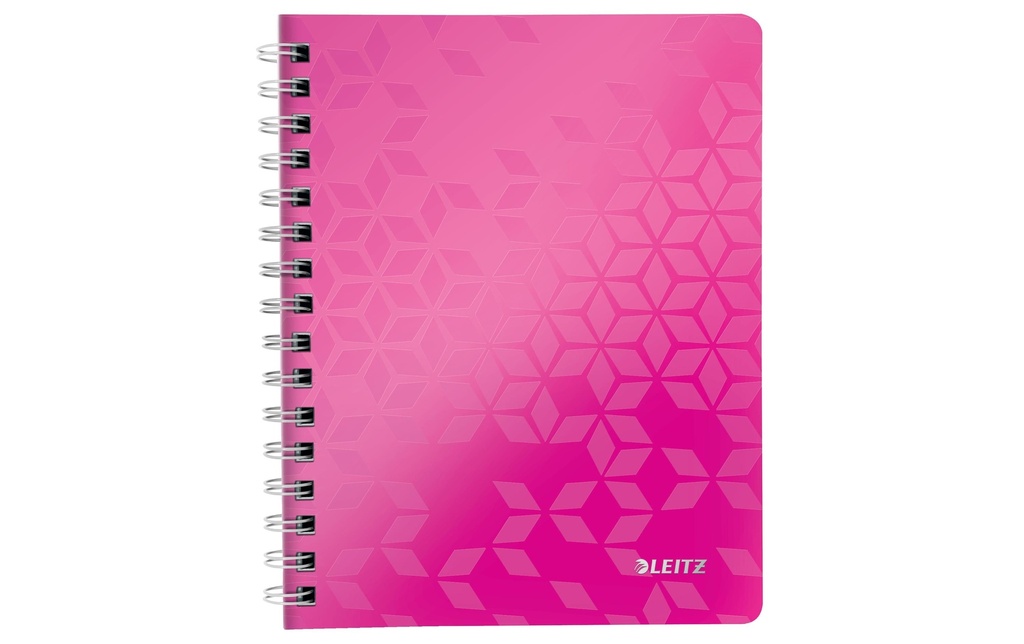LEITZ Bloc collège WOW A5 quadr.pink (160 pces)