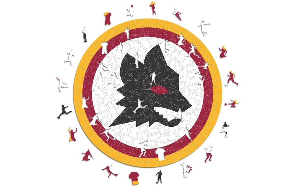 Iconic Puzzle AS Roma – Logo Lupetto