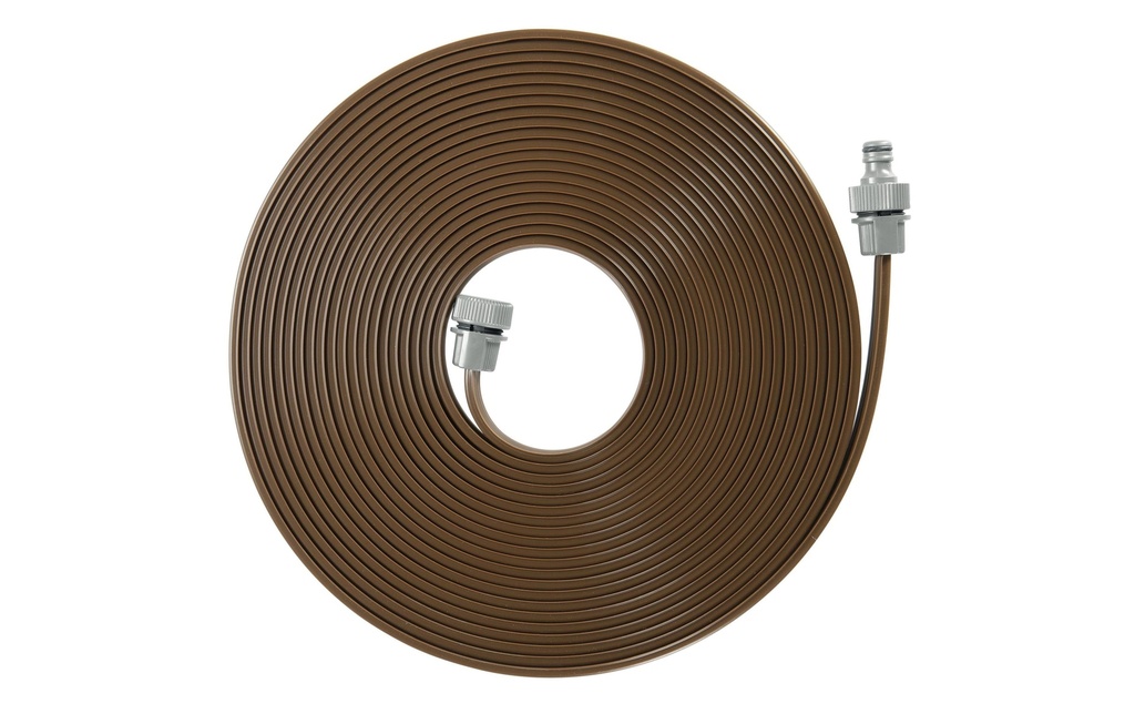 GARDENA Arroseur souple 15 m avec ferrures, marron