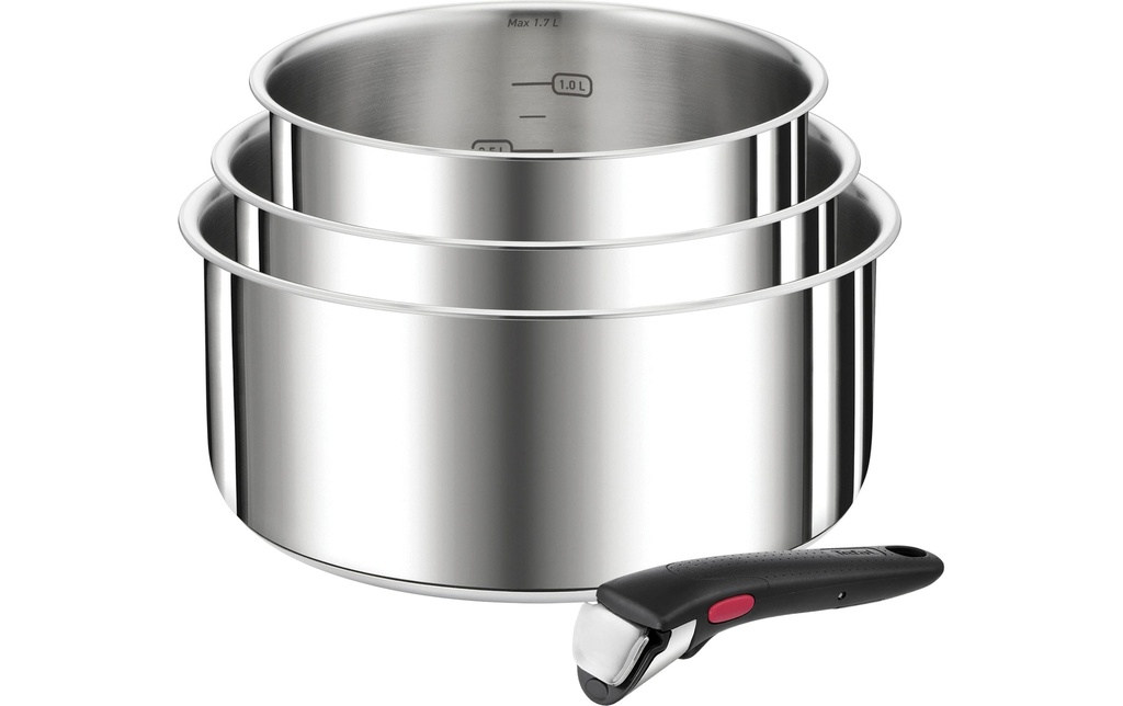 Tefal Set de rouleaux à pâtisserie Ingenio Preference 16 cm/18 cm/20 cm