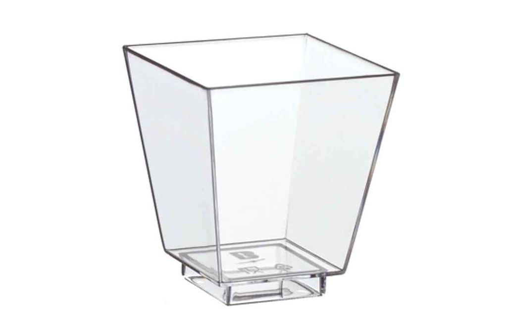 Papstar Coupelle à amuse-bouches 50 ml, 50 Pièce/s, Transparent