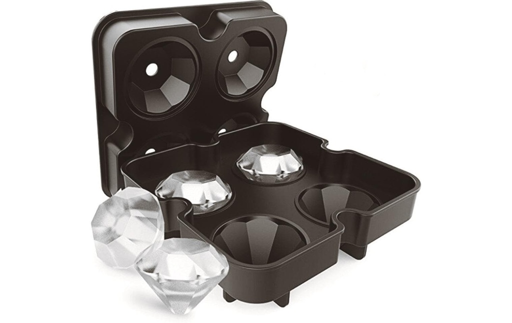 Paderno Moule à glaçon Diamant Noir