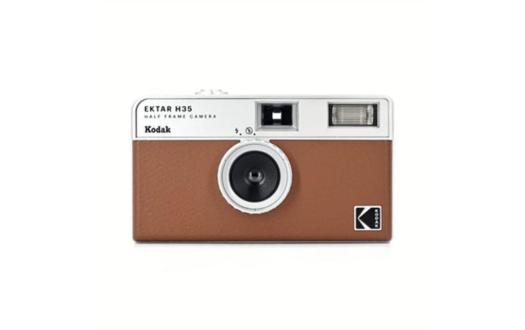 Kodak Caméra analogique Ektar H35 Marron