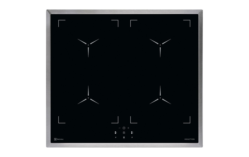 Electrolux Plaque de cuisson par induction GK58ICN À plat