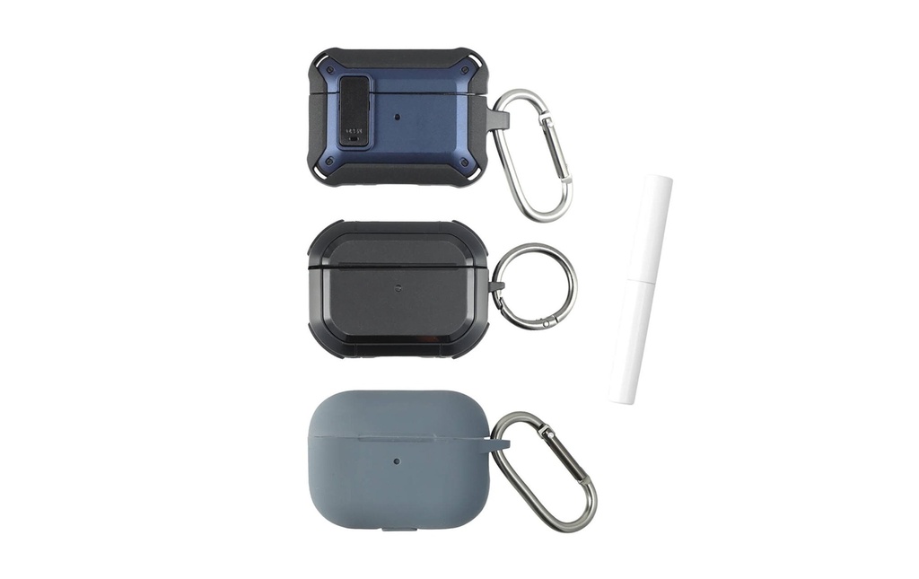 4smarts Mallette de transport Set Alpha Bleu; Noir; Gris