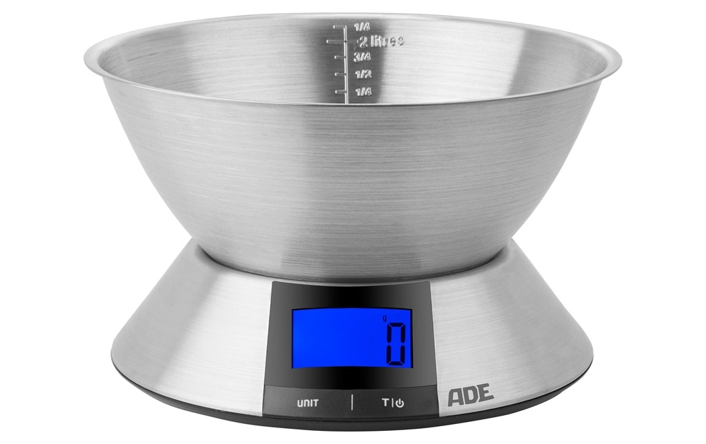 ADE Balance de cuisine Hanna Chrome/Argenté