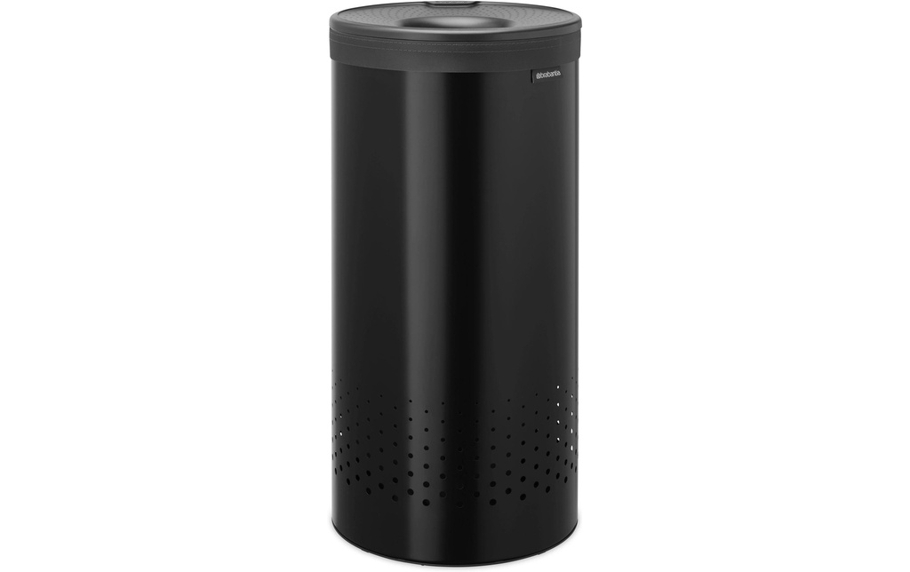 Brabantia Corbeille à lessive 35 l, Noir