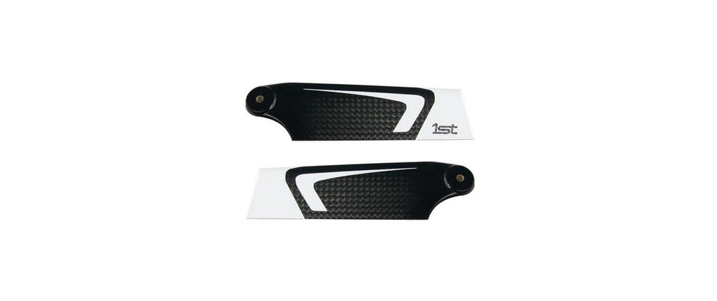 1st Pales de rotor anticouple Carbon, 105 mm 2 pièces
