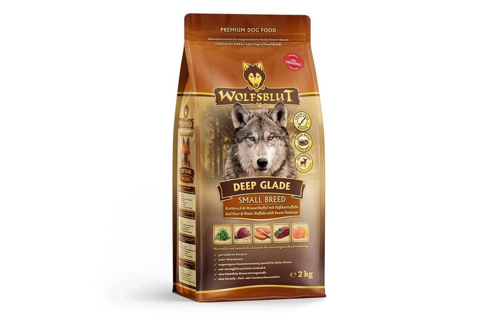 Wolfsblut Alimentation sèche Dog Small Breed Deep Glade Adult, 7.5 kg