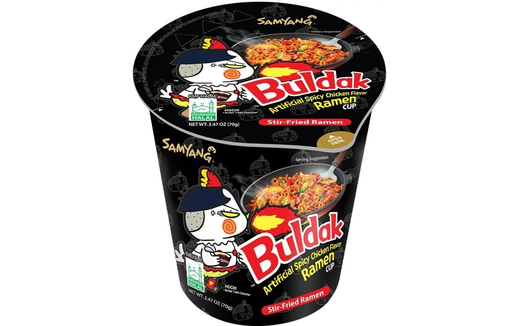 Samyang Buldak Hot Chicken Ramen Original Cup 70 g