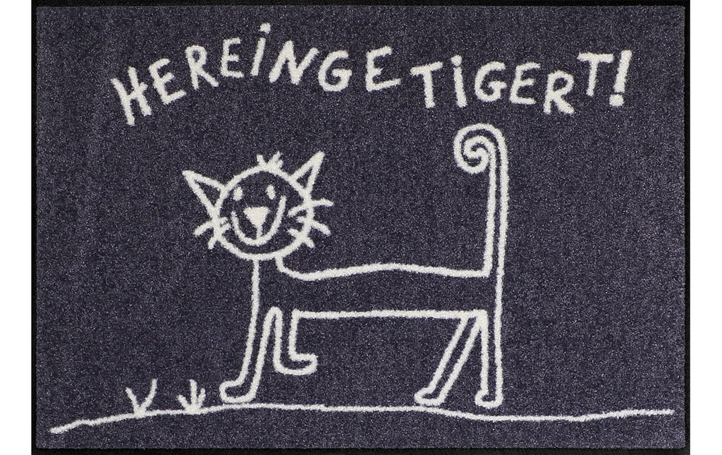Salonlöwe Tapis de sol Hereingetigert 50 cm x 75 cm