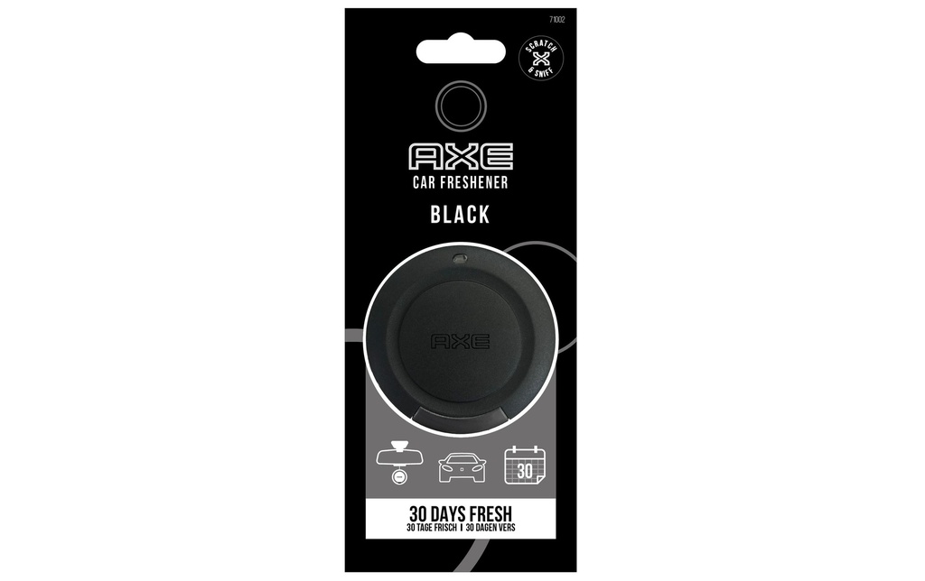 Axe Désodorisant pour voiture 3D Black