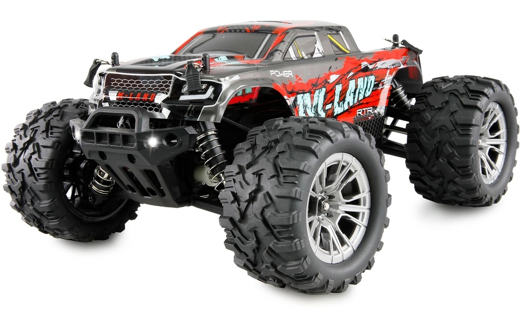 Amewi Monster Truck M-Pays, Rouge RTR, 1:16