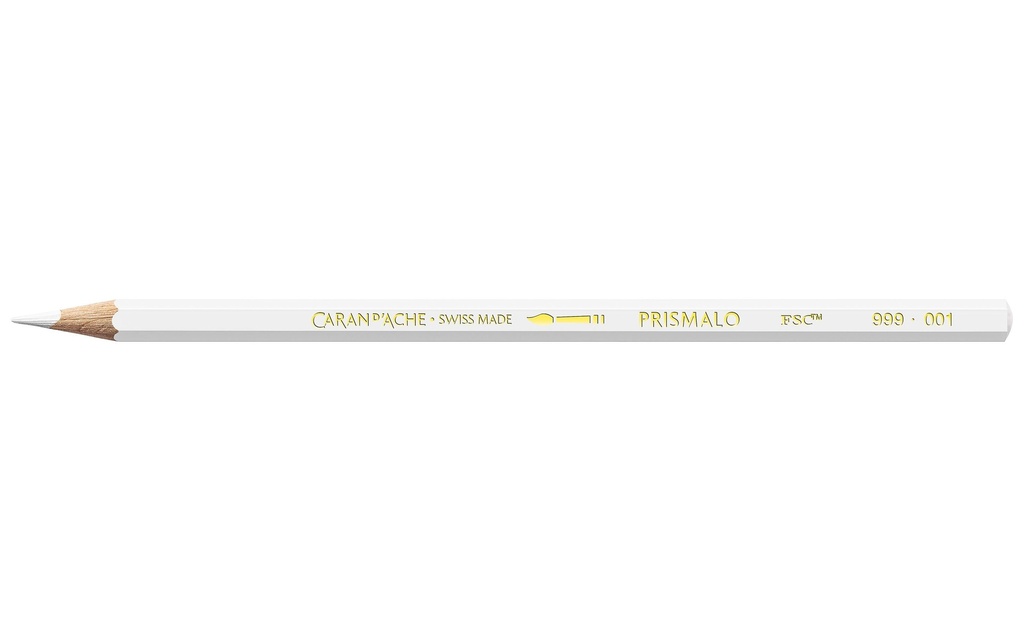CARAN D'ACHE Crayon de coul.Prismalo blanc