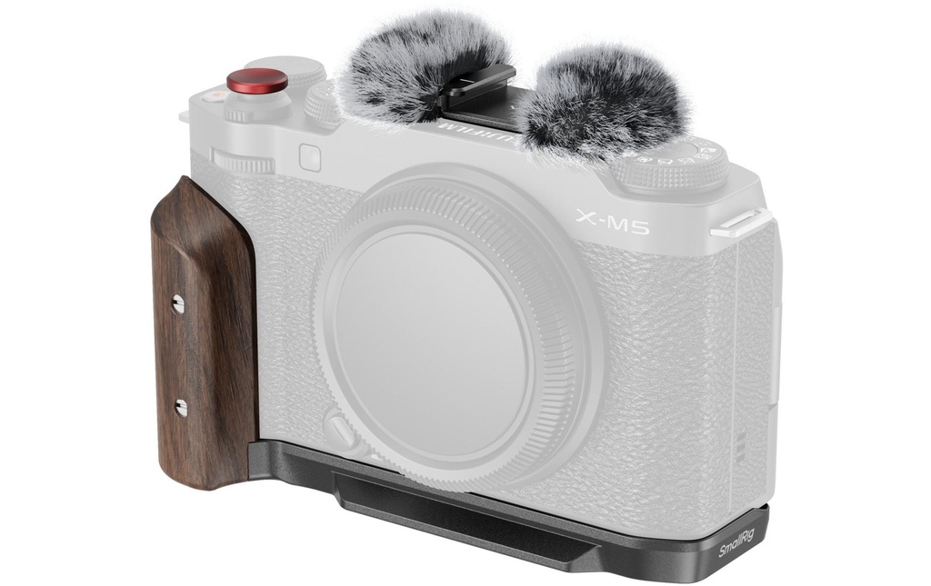 Smallrig Angle en L avec poignée en bois pour X-M5
