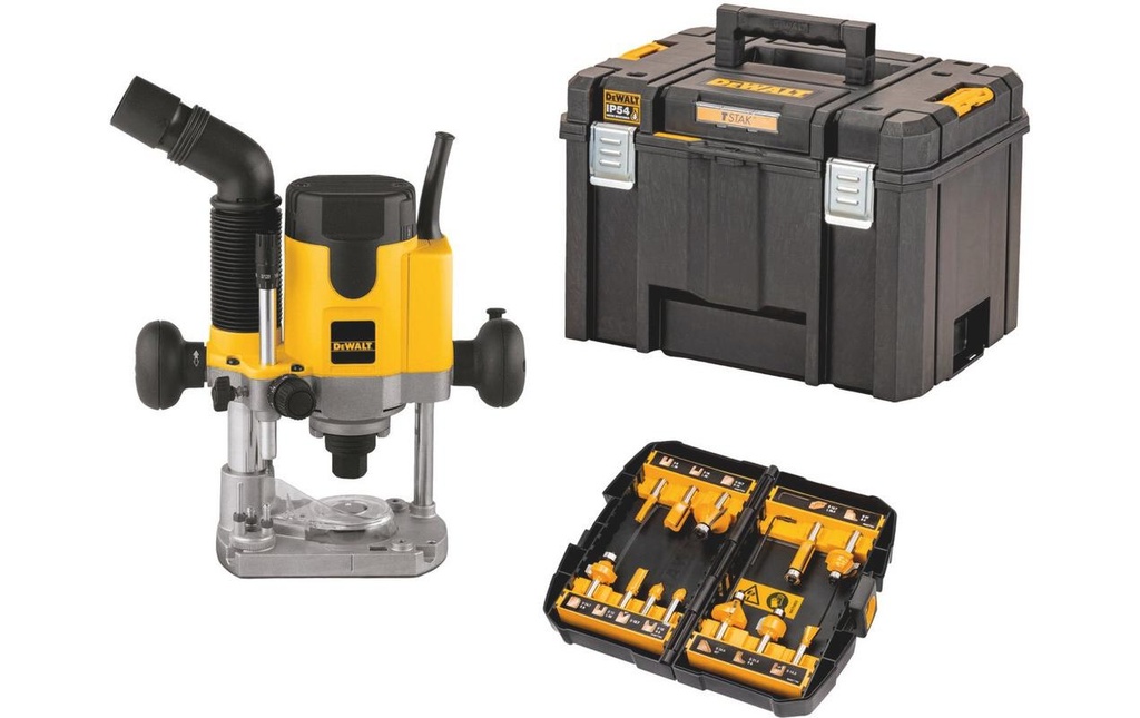 DEWALT Défonceuse DW621KTX-QS Kit