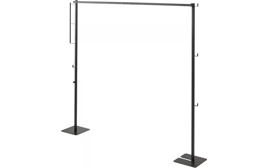 Yamazaki Porte-manteau Tower 160 x 175 cm, Noir
