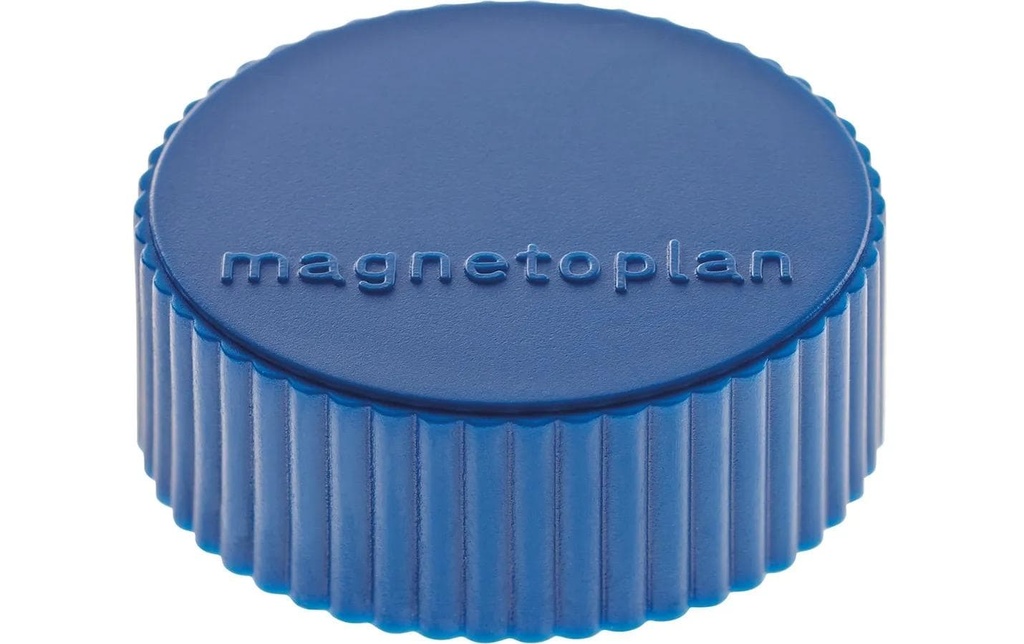 Magnetoplan Aimant Discofix Magnum Ø 3.4 cm Bleu foncé, 10 Pièce/s