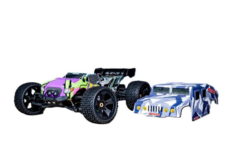 Absima Camion TORCH/GUARDIAN blanc/neo, 4WD, ARTR, 1:8